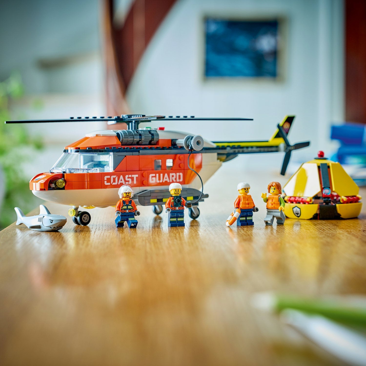 LEGO® City Coast Guard Helicopter - Trực thăng Cứu hộ Bờ biển - LEGO 60503 - Hình ảnh bổ sung 5