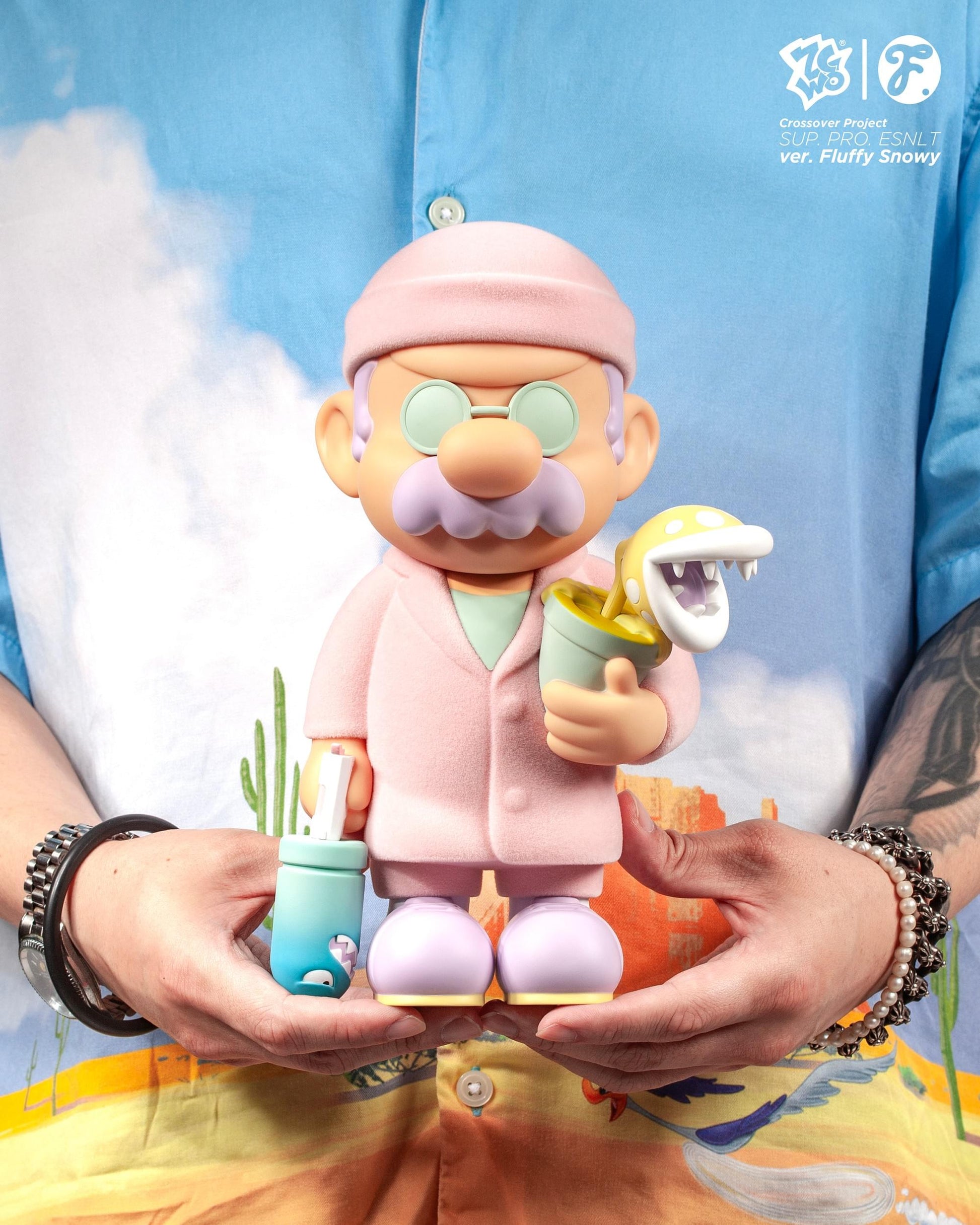 SUP. PRO. ESNTL // FLUFFY SNOWY - Mô hình Art Toy Figure Giới Hạn - Fools Paradise Fools Paradise - Art Toy
