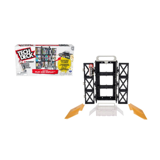 TECH DECK 6060503 2-in-1 Performance Stage - Sân khấu biểu diễn & Vali lưu trữ ván trượt - Tech Deck