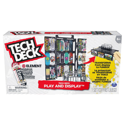 TECH DECK 6060503 2-in-1 Performance Stage - Sân khấu biểu diễn & Vali lưu trữ ván trượt - Tech Deck