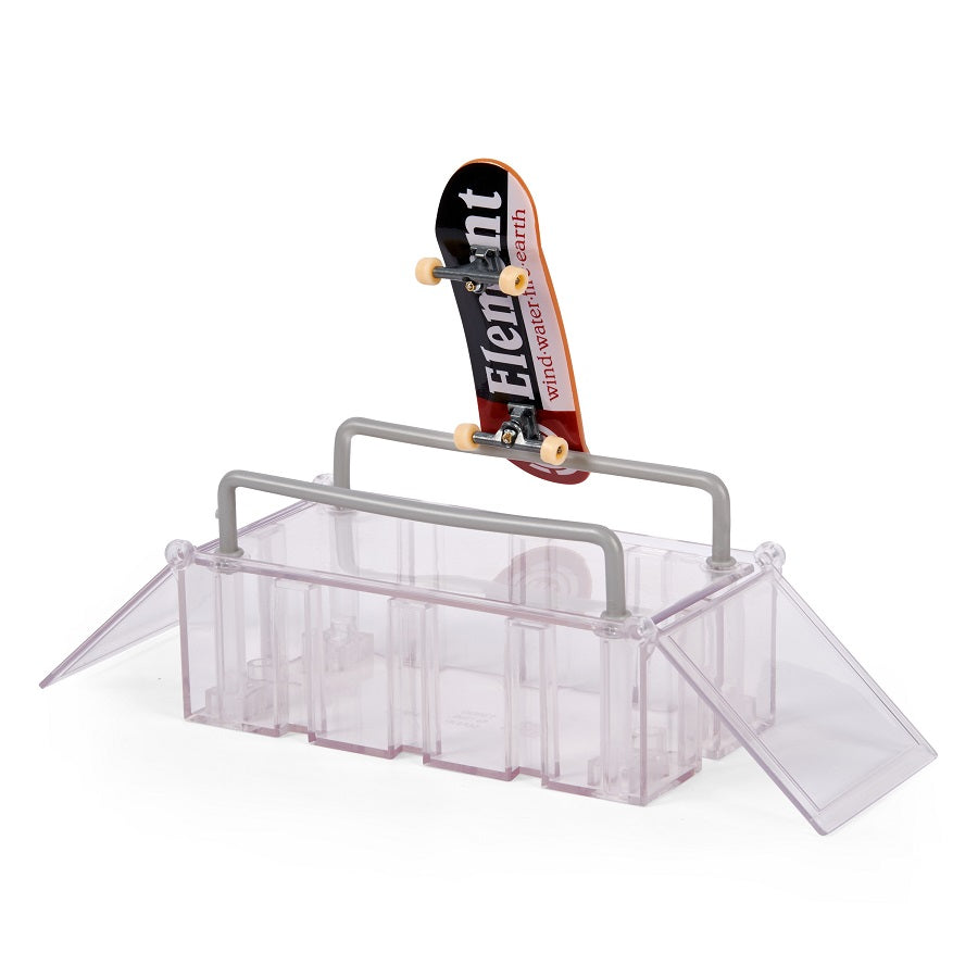 TECH DECK 6060503 2-in-1 Performance Stage - Sân khấu biểu diễn & Vali lưu trữ ván trượt - Tech Deck