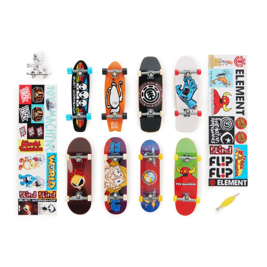 Combo of 8 Skateboards 25th Anniversary Edition - Ván trượt ngón tay - Tech Deck 6067138