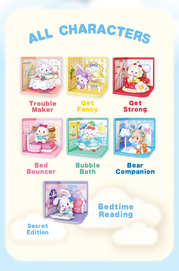 Rolife Mikko Babies Blind Box - Mô hình nhân vật Art Toy bất ngờ - Rolife