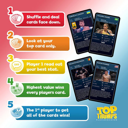 MMA Mixed Martial Arts Top Trumps Limited Edition Card Game - Trò chơi bài thẻ bài Võ thuật - Winning Moves Winning Moves UK 