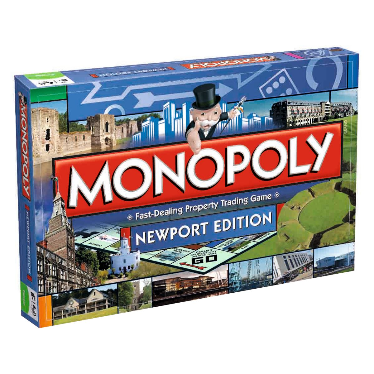 Newport Monopoly Board Game - Trò Chơi Cờ Tỷ Phú Phiên Bản Newport - Winning Moves - Hình ảnh sản phẩm