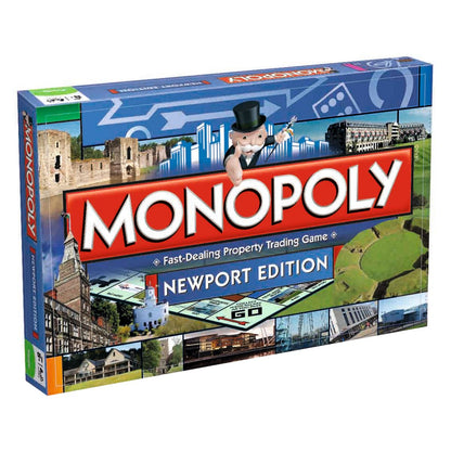 Newport Monopoly Board Game - Trò Chơi Cờ Tỷ Phú Phiên Bản Newport - Winning Moves - Hình ảnh sản phẩm
