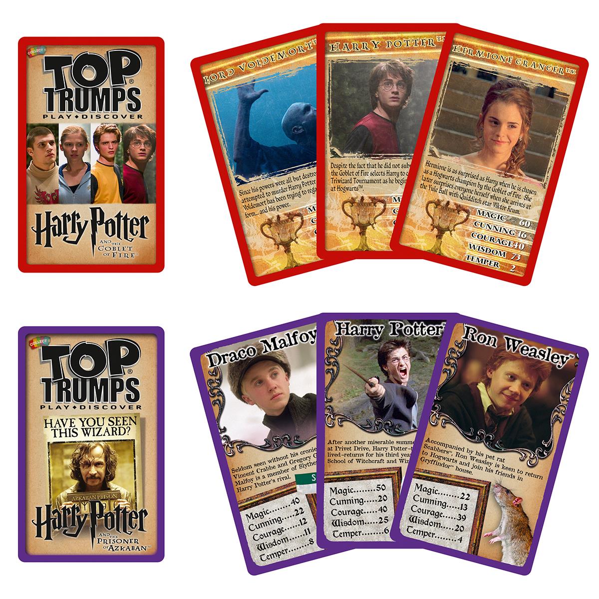 Harry Potter Gryffindor Top Trumps Card Collectors Tin - Bộ Bài Thẻ Sưu Tầm Phù Thủy - Winning Moves - Góc nhìn khác 3