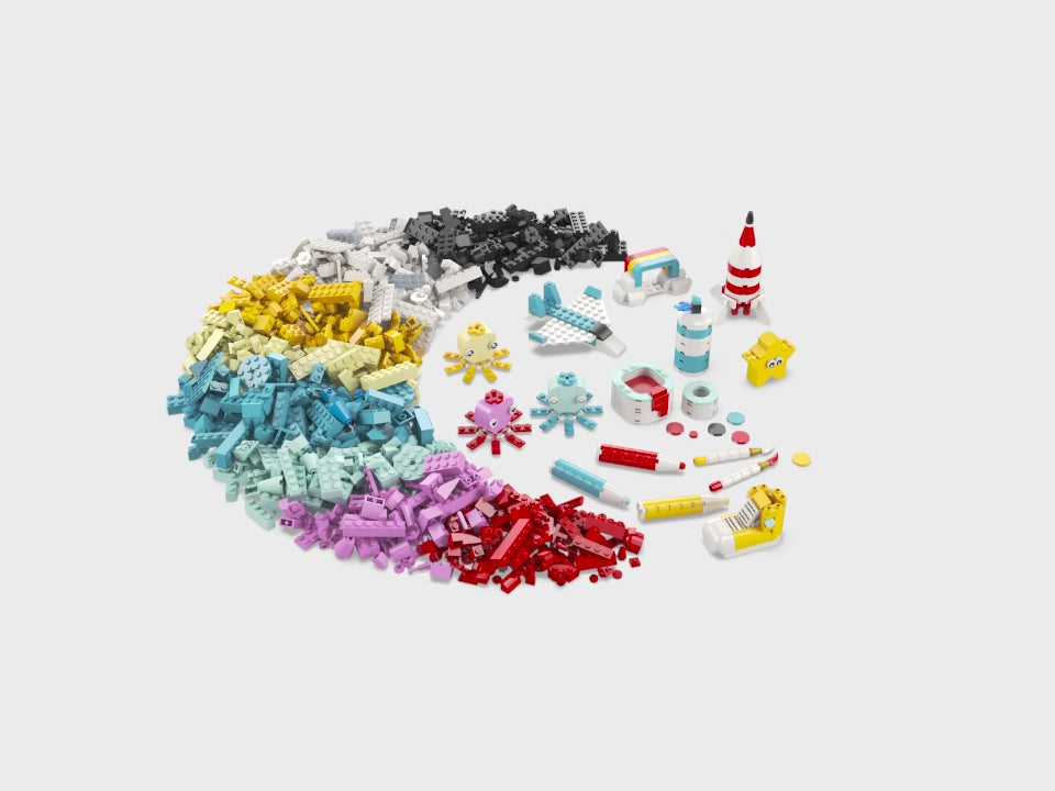 LEGO® Classic Creative Color Fun Bộ Đồ Chơi Lắp Ráp Sáng Tạo 1500 Chi Tiết (11032) LEGO - ảnh 4 - Building Sets