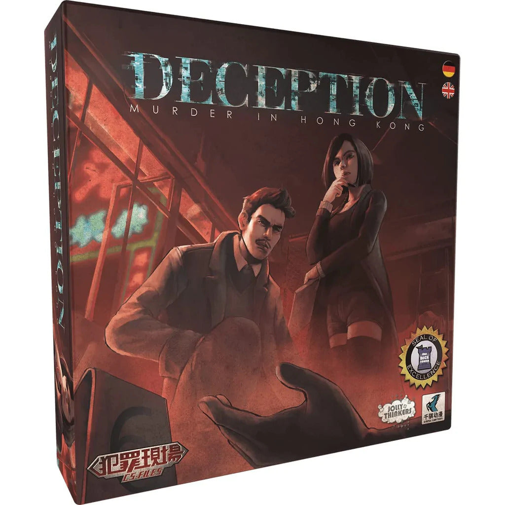 Deception: Murder in Hong Kong (CS-Files) - Board Game Suy Luận Ẩn Vai - Grey Fox Games - Hình ảnh sản phẩm