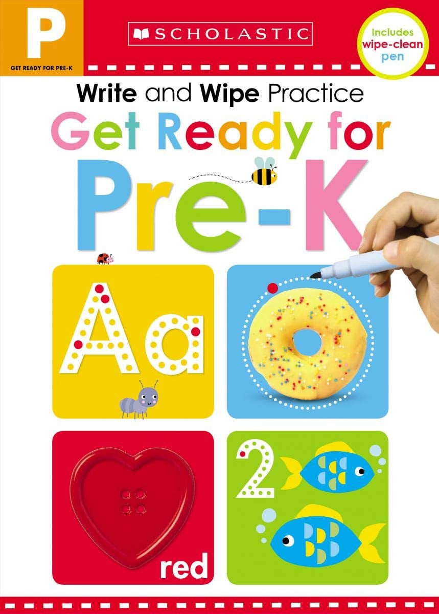 Write and Wipe Practice: Get Ready for Pre-K