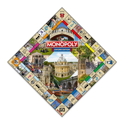 Oxford Monopoly Board Game - Trò Chơi Cờ Tỷ Phú Phiên Bản Oxford - Winning Moves - Góc nhìn khác 3
