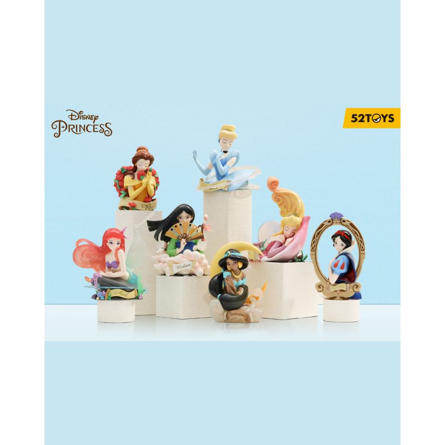 Disney Princess Art Gallery - Mô hình Blind Box - 52TOYS