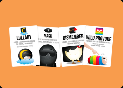 Bears vs Babies - Trò chơi thẻ bài xây dựng quái vật - Exploding Kittens