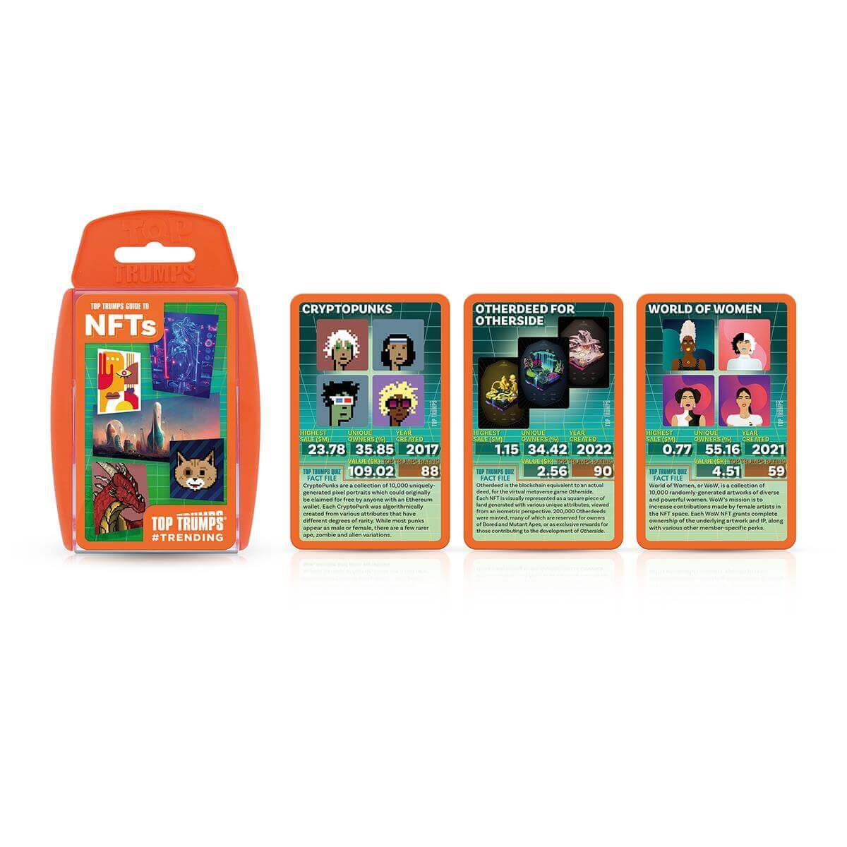 Top Trumps Gen Z - Guide to NFTs Card Game - Trò chơi thẻ bài NFT - Winning Moves - Hình ảnh bổ sung 5