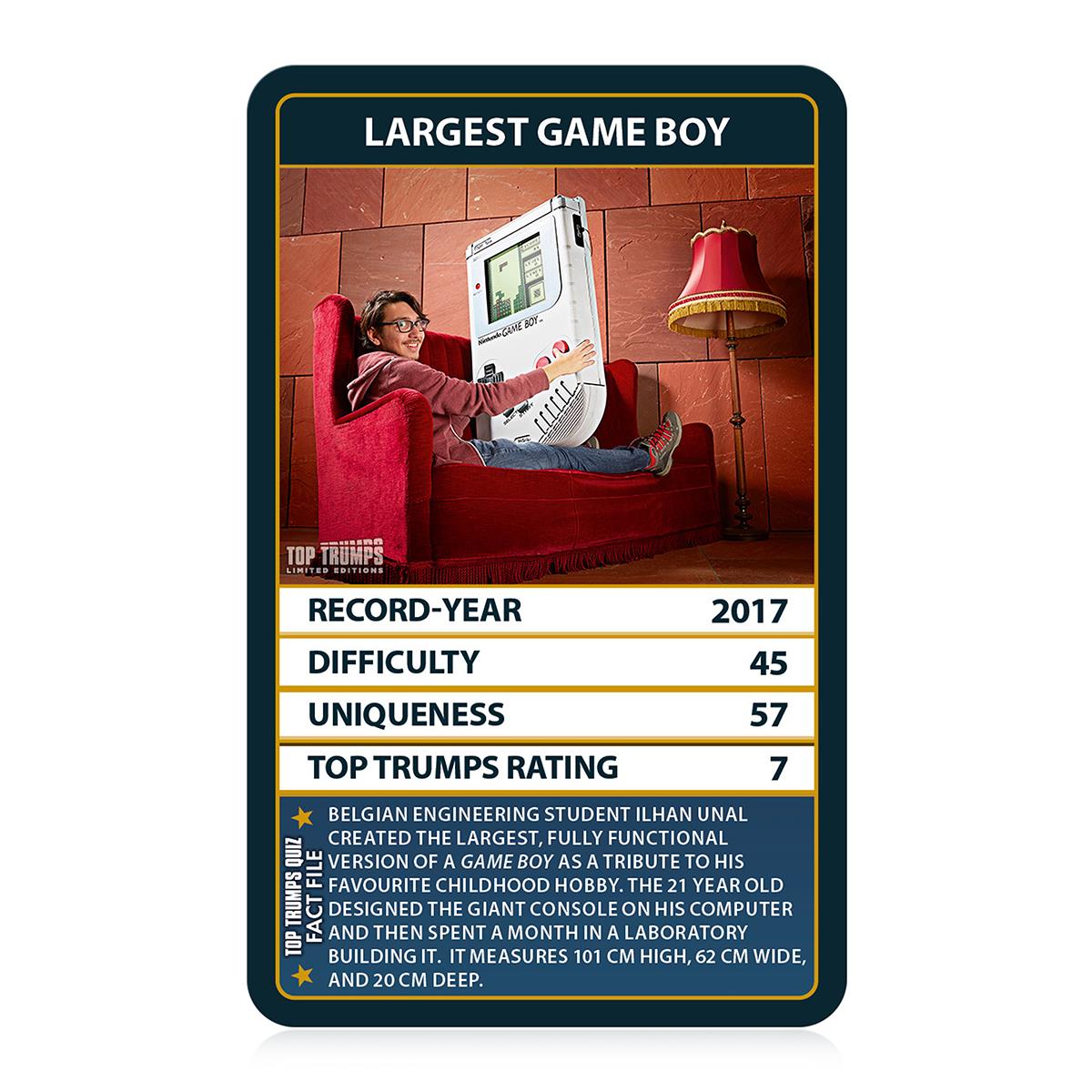 Guinness World Records Top Trumps Card Game - Trò chơi thẻ bài kỷ lục thế giới - Winning Moves - Hình ảnh chi tiết 2