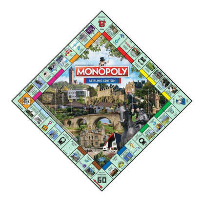 Stirling Monopoly Board Game - Cờ Tỷ Phú Phiên Bản Stirling Đặc Biệt - Winning Moves