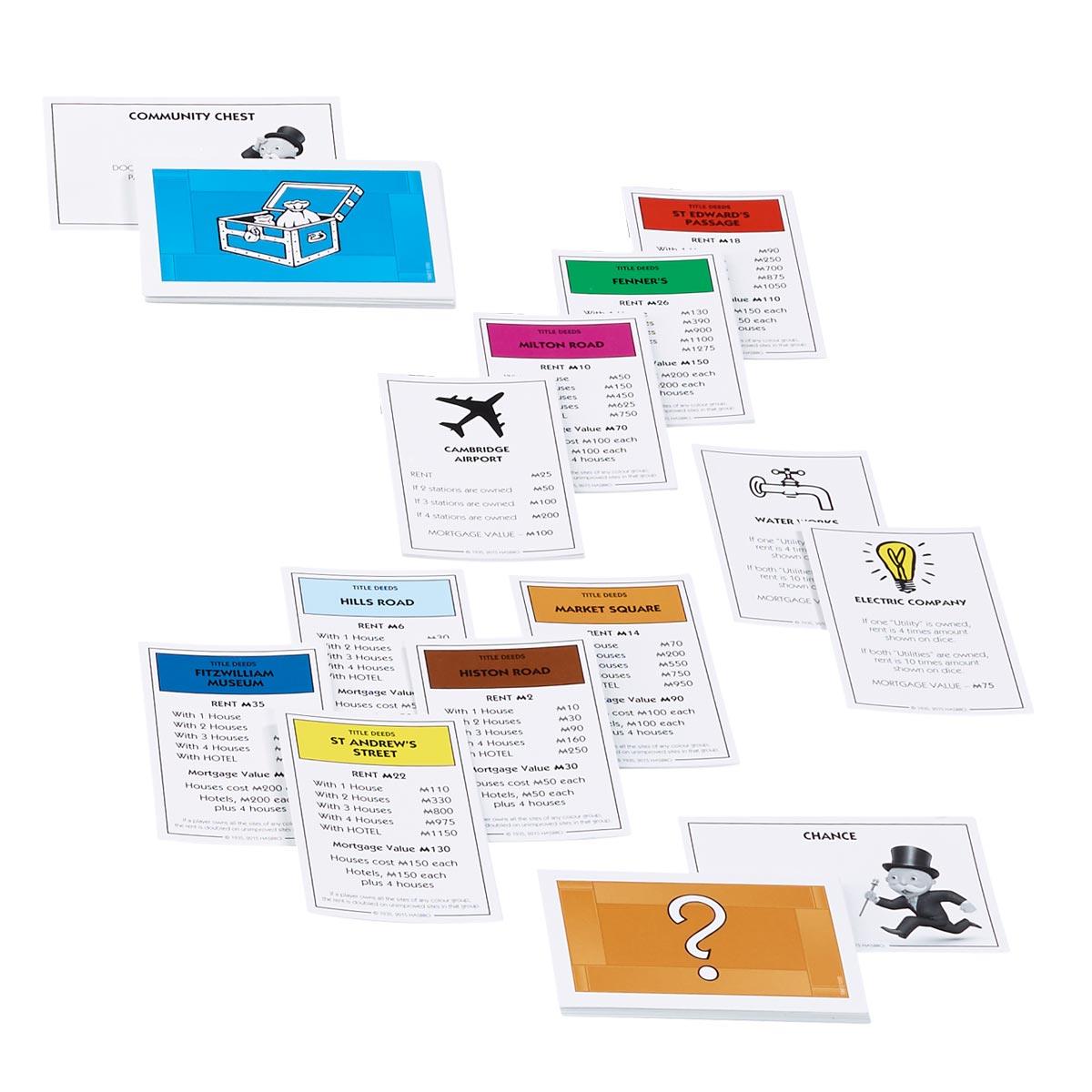 Cambridge Monopoly Board Game - Cờ Tỷ Phú Phiên Bản Thành Phố Cambridge - Winning Moves