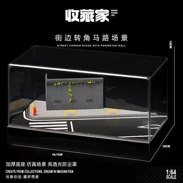 Diorama 1:64 Kèm Hộp Trưng Bày - Góc Đường 82003 - Hình ảnh sản phẩm