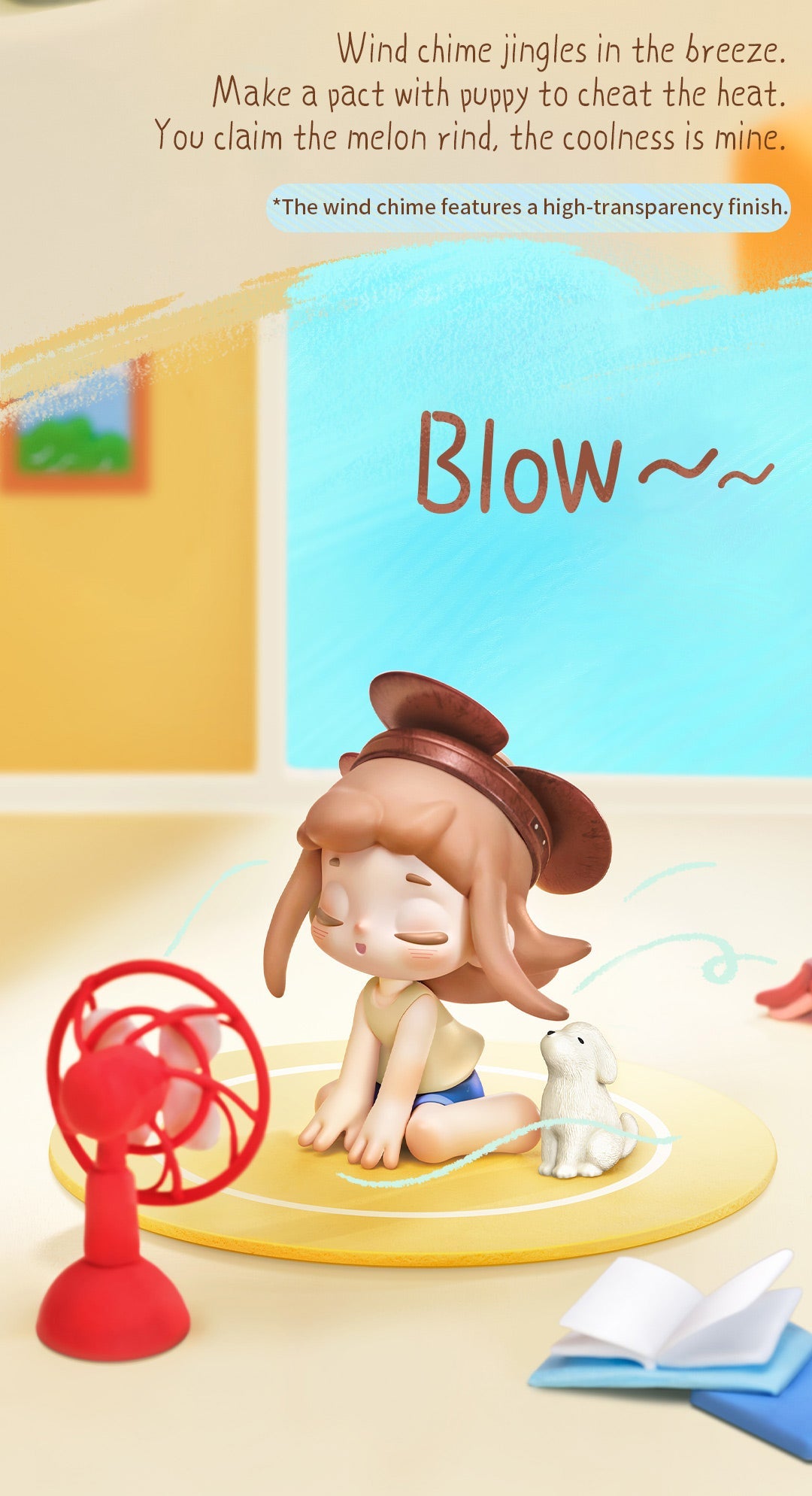 Rolife Yozco Mood Diary Dolls - Mô hình Blind Box Art Toy - Rolife RAXX