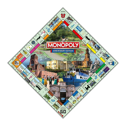 Shrewsbury Monopoly Board Game - Special Edition - Cờ Tỷ Phú Phiên Bản Đặc Biệt - Winning Moves
