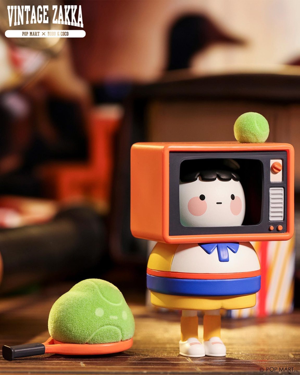Popmart BoBo & CoCo Vintage ZAKKA Blindbox Series - Mô Hình Blindbox Chính Hãng Pop Mart