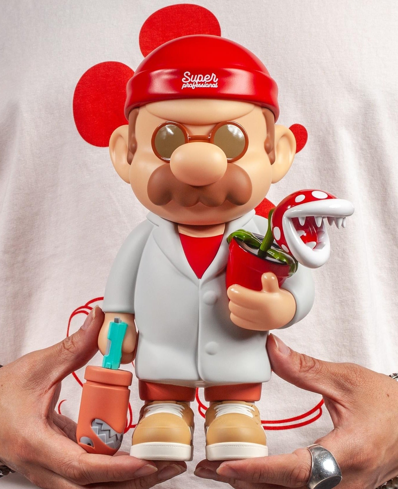SUP PRO ESNTL // LITTLE RED CAP - Mô Hình Art Toy Fools Paradise Cao Cấp - Hình ảnh bổ sung 6