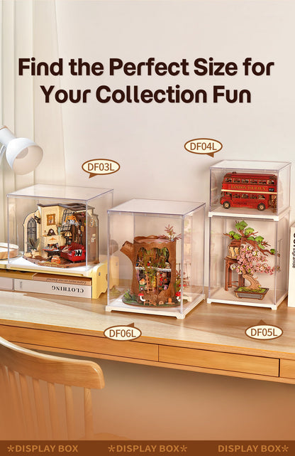 Rolife Acrylic Display Box Landscape Size S DF04L - Hộp trưng bày Acrylic chống bụi - Rolife