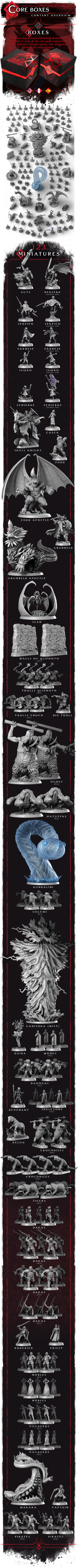 Berserk: The Board Game Eclipse Pledge with Shaded Miniatures (Kickstarter Pre-Order Special)