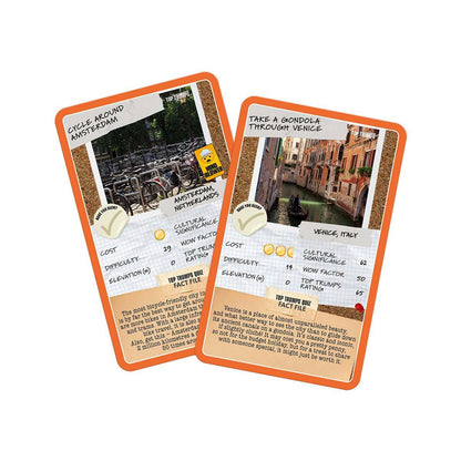 Back Packers' Bucket List Top Trumps Card Game - Trò Chơi Thẻ Bài Du Lịch - Winning Moves - Hình ảnh chi tiết 2