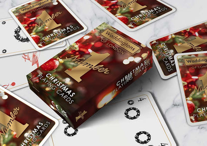 Christmas Waddingtons Number 1 Playing Cards - Bộ Bài Tây Giáng Sinh Cao Cấp - Waddingtons Winning Moves - ảnh 2 - Playing Ca