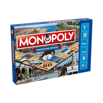 Folkestone Monopoly Board Game - Trò Chơi Cờ Tỷ Phú Phiên Bản Đặc Biệt - Winning Moves