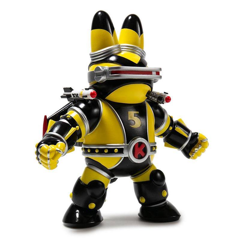 Kidrobot LABBITER XK-5 Mô Hình Art Toy Nghệ Thuật Frank Kozik - Góc nhìn khác 3