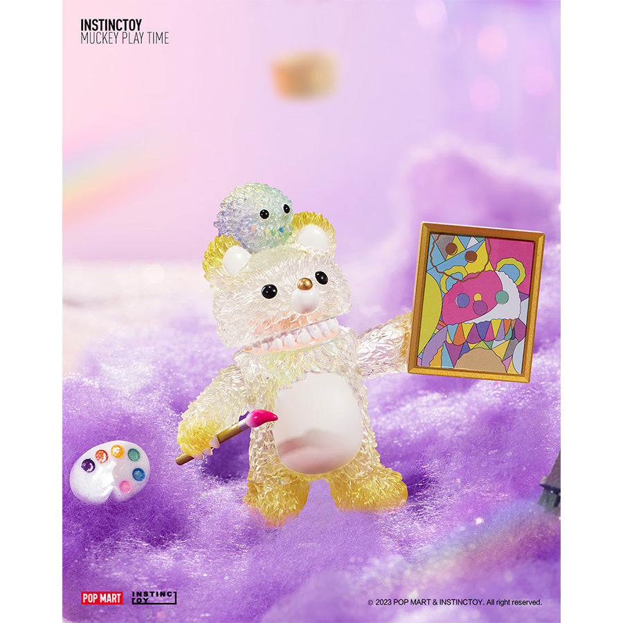 POP MART Instinctoy Muckey Play Time - Mô hình Blind Box Art Toy - POP MART