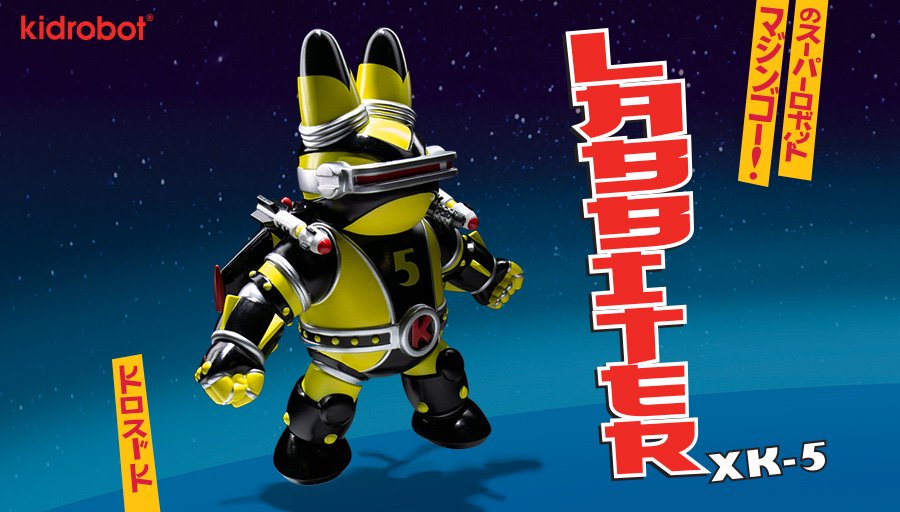 Kidrobot LABBITER XK-5 Mô Hình Art Toy Nghệ Thuật Frank Kozik - Hình ảnh sản phẩm
