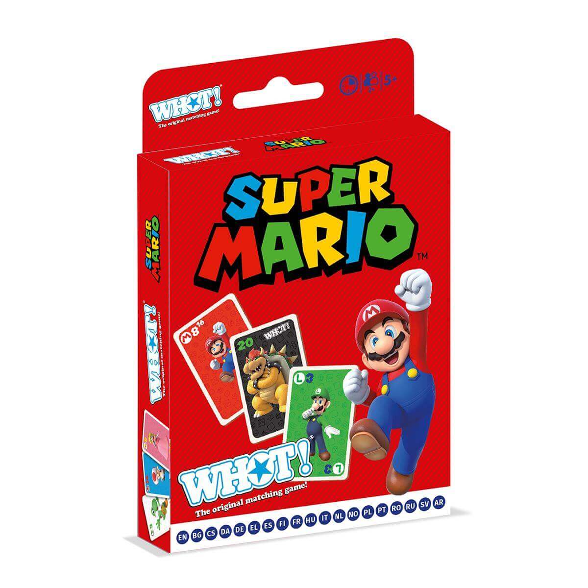Super Mario WHOT! Card Game - Trò Chơi Ghép Thẻ Gia Đình - Winning Moves