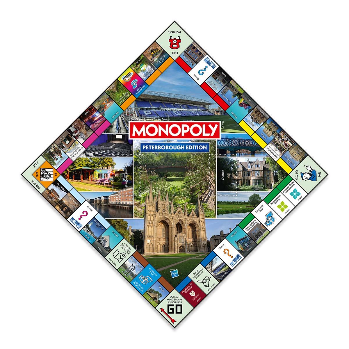Peterborough Monopoly Board Game - Cờ Tỷ Phú Phiên Bản Thành Phố - Winning Moves - Góc nhìn khác 3