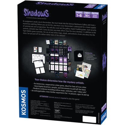 Masters of Crime: Shadows - Board Game Trinh Thám Nhập Vai - Thames & Kosmos - Hình ảnh bổ sung 7