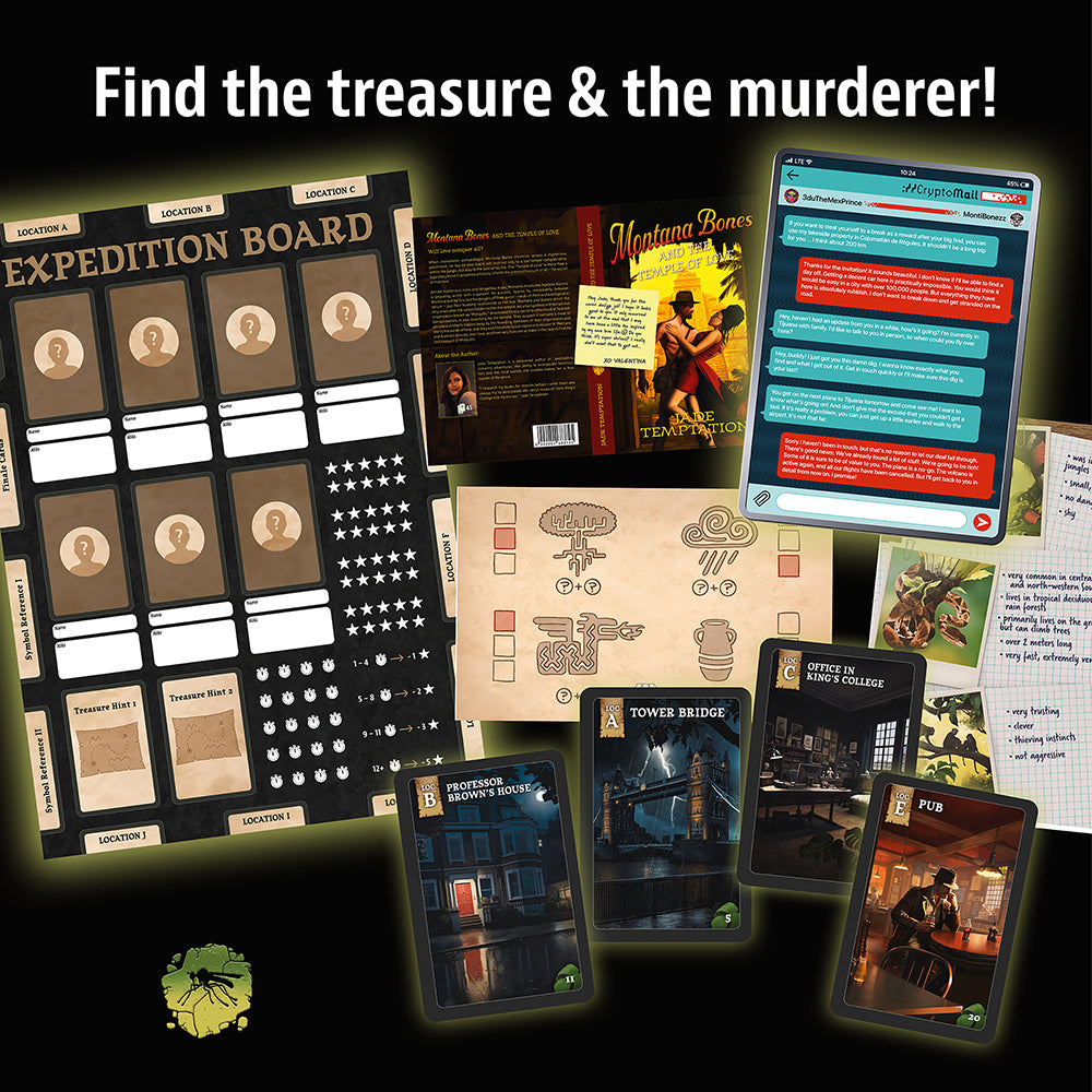 Masters of Crime: Mosquito - Board Game Trinh Thám - Thames & Kosmos - Góc nhìn khác 3