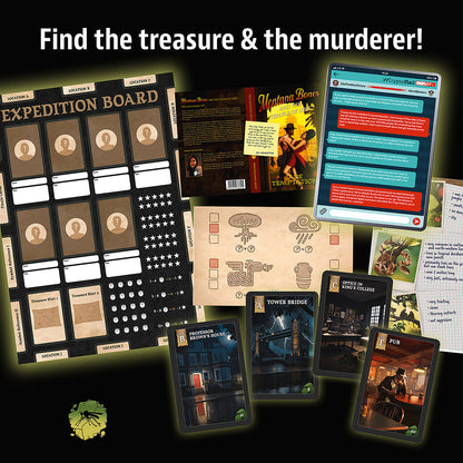 Masters of Crime: Mosquito - Board Game Trinh Thám - Thames & Kosmos - Góc nhìn khác 3