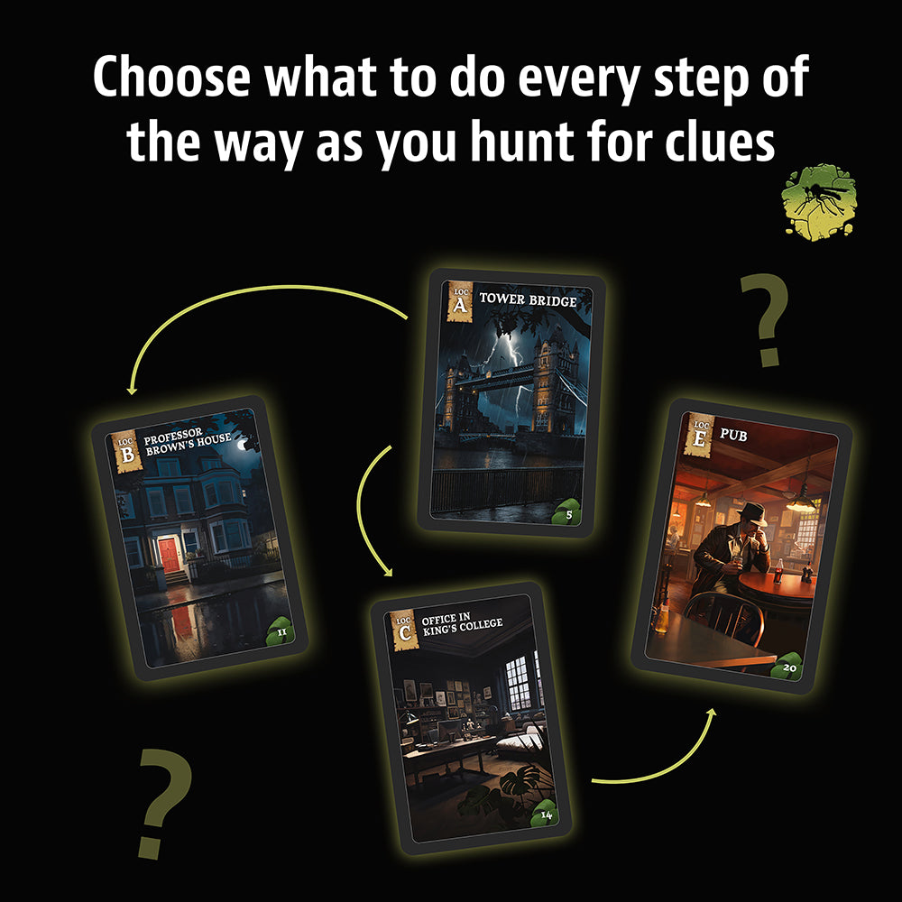 Masters of Crime: Mosquito - Board Game Trinh Thám - Thames & Kosmos - Hình ảnh bổ sung 4