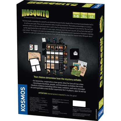 Masters of Crime: Mosquito - Board Game Trinh Thám - Thames & Kosmos - Hình ảnh bổ sung 7