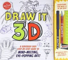 KLUTZ: DRAW IT 3-D