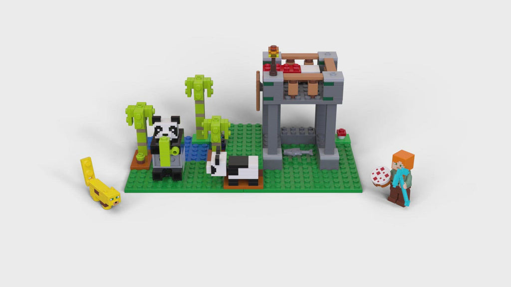 LEGO® Minecraft® Panda Nursery - Đồ Chơi Lắp Ráp Nhà Trẻ Gấu Trúc - LEGO 21158 - Hình ảnh chi tiết 2