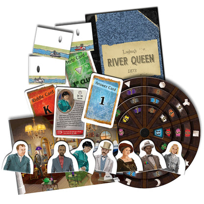 EXIT: Theft on the Mississippi - Board Game Giải Đố Escape Room - Thames & Kosmos - Hình ảnh chi tiết 2
