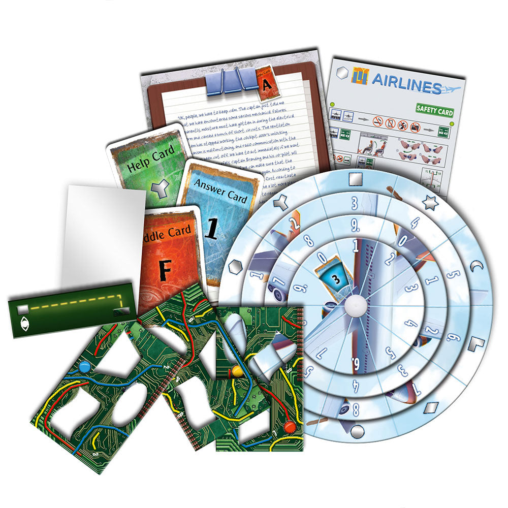 EXIT: The Stormy Flight - Board Game Escape Room Nhập Môn - Thames & Kosmos - Hình ảnh chi tiết 2