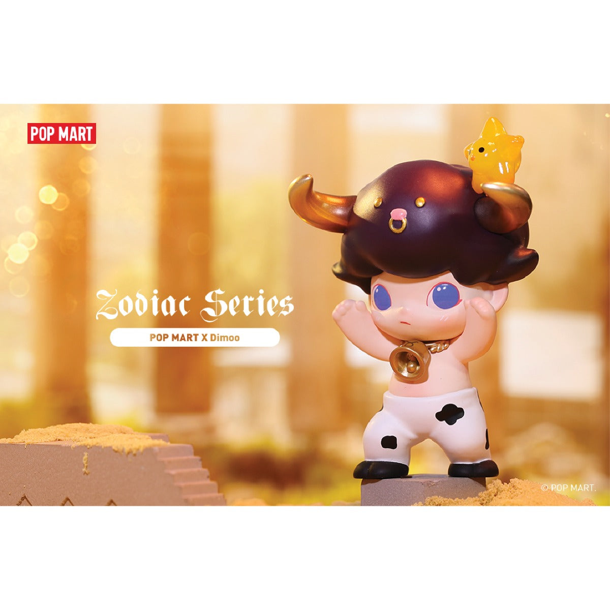 Dimoo Zodiac Sign Toy Model - Mô hình Blind Box 12 Cung hoàng đạo - POP MART