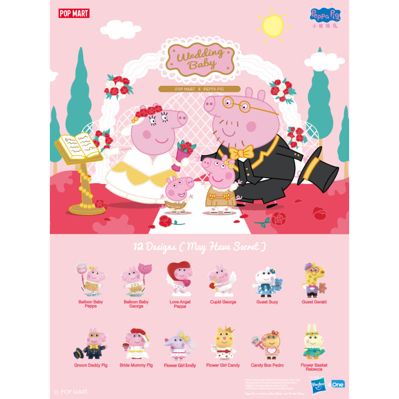 Peppa Pig - Fun Wedding - Mô hình Blind Box - POP MART 6941448656746