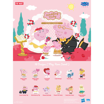 Peppa Pig - Fun Wedding - Mô hình Blind Box - POP MART 6941448656746
