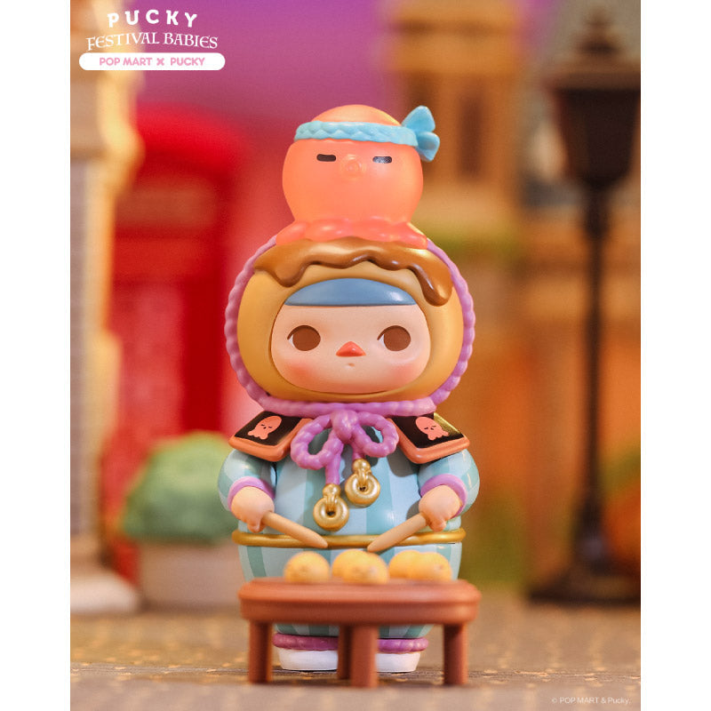 Festive Fun with Pucky - Mô hình Blind Box - POP MART