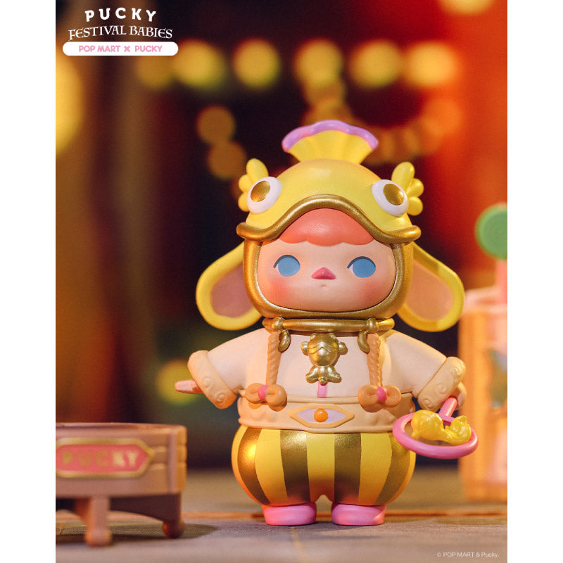 Festive Fun with Pucky - Mô hình Blind Box - POP MART